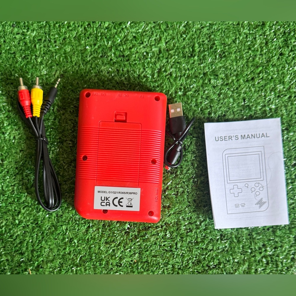 Game Box Plus Handheld Console - Red - Picture 6 of 7